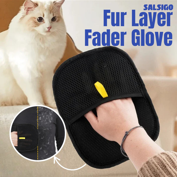 Fur-Free Home Grooming Gloves